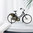 thumbnail image 4 of Colecciones de modelos de bicicletas , en miniatura de oficina hechas a mano para el hogar, escultura clásica de arte, decoración de Estilo negro B Yotijar Mini bicicleta realista, 4 of 8