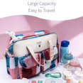 thumbnail image 2 of Insular Portable Diaper Bag Handbag Mummy Bag Travel Bag for Newborn Infant Necessities Supplements, 2 of 5
