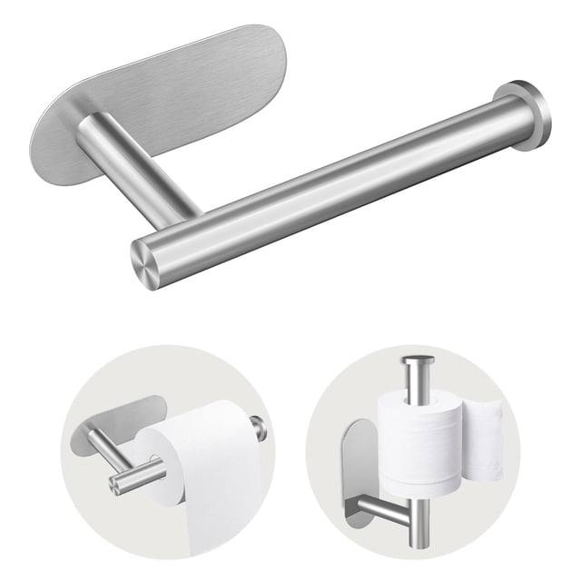 Portarrollos Jamestry de acero inoxidable de 16 cm, impermeable