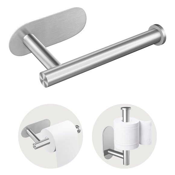 Portarrollos Jamestry de acero inoxidable de 16 cm, impermeable