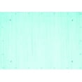 thumbnail image 1 of Ahgly Company Machine Washable Indoor Rectangle Solid Turquoise Blue Modern Area Rugs, 3' x 5', 1 of 4