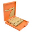 thumbnail image 4 of Tijeras de peluquero, caja de almacenamiento para tijeras de pelo, elegante cuero PU, multiusos para salones, tamaño compacto, duradero, resistente al Yinane Estuche de la bolsa del estilista, 4 of 8