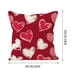 thumbnail image 3 of TUWABEII Regalos de San Valentín Funda de almohada con estampado de amor multicolor para fiestas navideñas Decoración de sofá Funda de almohada Funda de cojín de lino Regalos para mujeres, 3 of 5