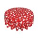 thumbnail image 1 of Cubierta Redonda Limpiable para Mesa Navideña de 60 Pulgadas para Decoración Impermeable para Interiores y Exteriores, 1 of 5