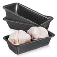 thumbnail image 4 of Tineasur 3Pcs Nonstick Carbon Steel Bread Loaf Pans Rectangular Baking Pans for Homemade Baking, 4 of 8