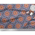 thumbnail image 3 of Soimoi Rayon Tissu Flèche & Floral Mandala Tissu Imprimé 1 Yard 42 Inch Wide, 3 of 3