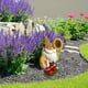 thumbnail image 5 of Adornos Divertidos De Duende De Jardín, Estatuas De Girasol Con Enano De Resina, Miniatura Impermeable Para Decoración De Interiores Y Exteriores Inevent VI011550-00, 5 of 6