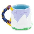 thumbnail image 3 of Disney Parks Jasmine Lotus Flower Sculpted Magic Carpet Handle Ceramic Mug, 3 of 3