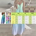 HBFAGFB Dresses for Women Summer V Neck Long Dress Fashionable Vacation
