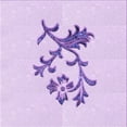 thumbnail image 1 of Ahgly Company Machine Washable Indoor Square Transitional Bright Lilac Purple Area Rugs, 4' Square, 1 of 7