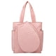 thumbnail image 5 of Bolsa de tenis, mochila de pickleball, bolsa de nailon con cremallera y bolsillo para raquetas Rosa, 5 of 8