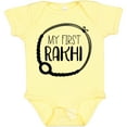 thumbnail image 3 of Inktastic My 1st Rakhi Bracelet, Raksha Bandhan Boys or Girls Baby Bodysuit, 3 of 5