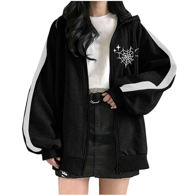 Chandails en Molleton pour Filles Mode Féminine Décontractée Chandails en Molleton à Capuche en Molleton Imprimé Floral Tenues Tendance pour Femmes 2023 en Liquidation
