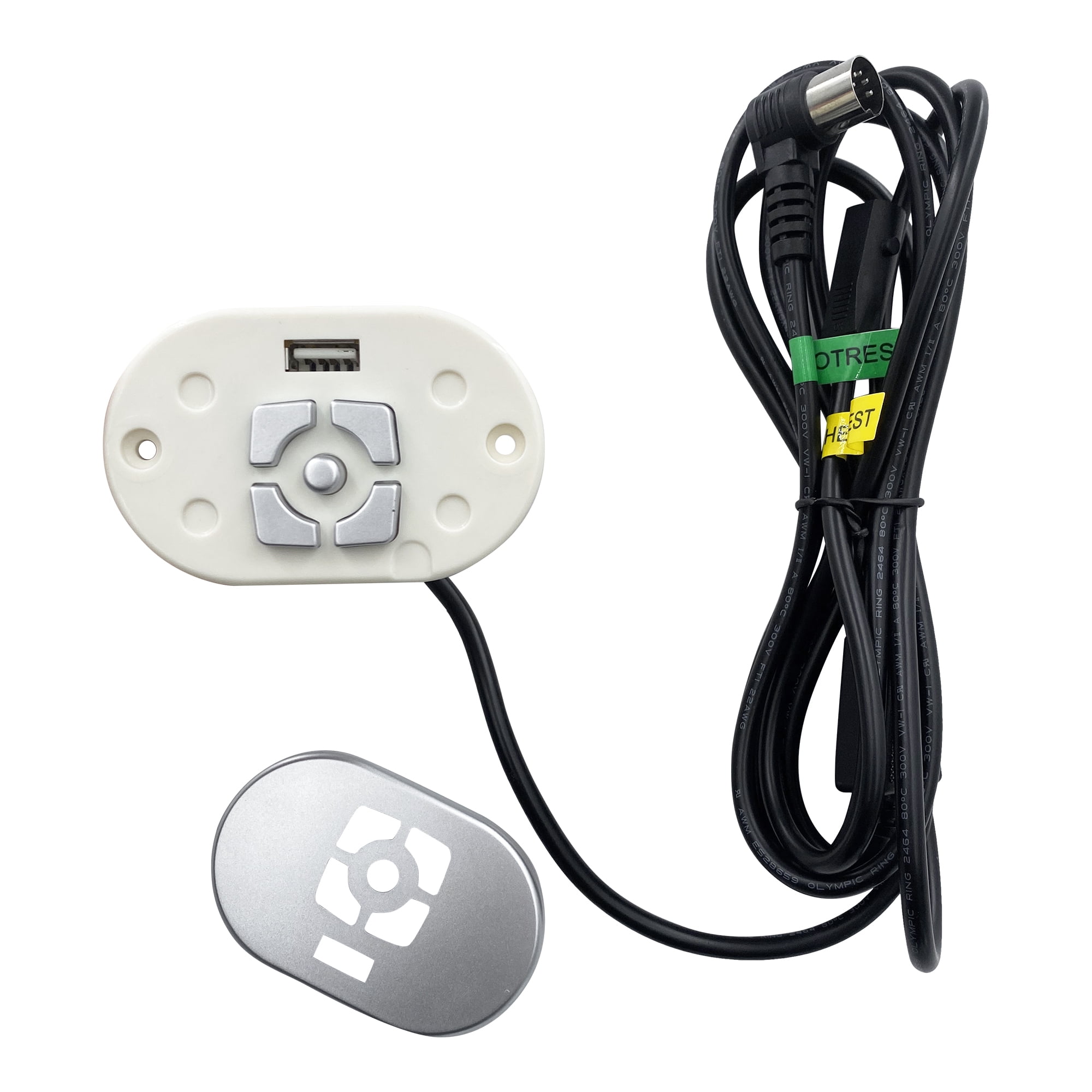 5 Button Switch Hand Control 23300131X000 with USB for Power Recliner/Lift Chair
