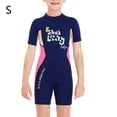 thumbnail image 2 of Divesail niños trajes de buceo de cuerpo completo traje de manga corta pantalones de manga corta para niños buceo buceando snorkeling surf natación rosa s Inevent OD003679-11, 2 of 7