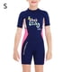 thumbnail image 2 of Divesail niños trajes de buceo de cuerpo completo traje de manga corta pantalones de manga corta para niños buceo buceando snorkeling surf natación rosa s Sweethay OD003679-11, 2 of 7
