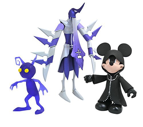 Kingdom Hearts Series 1 Mickey with Pluto Figures Diamond Select Toys NEW DISNEY 