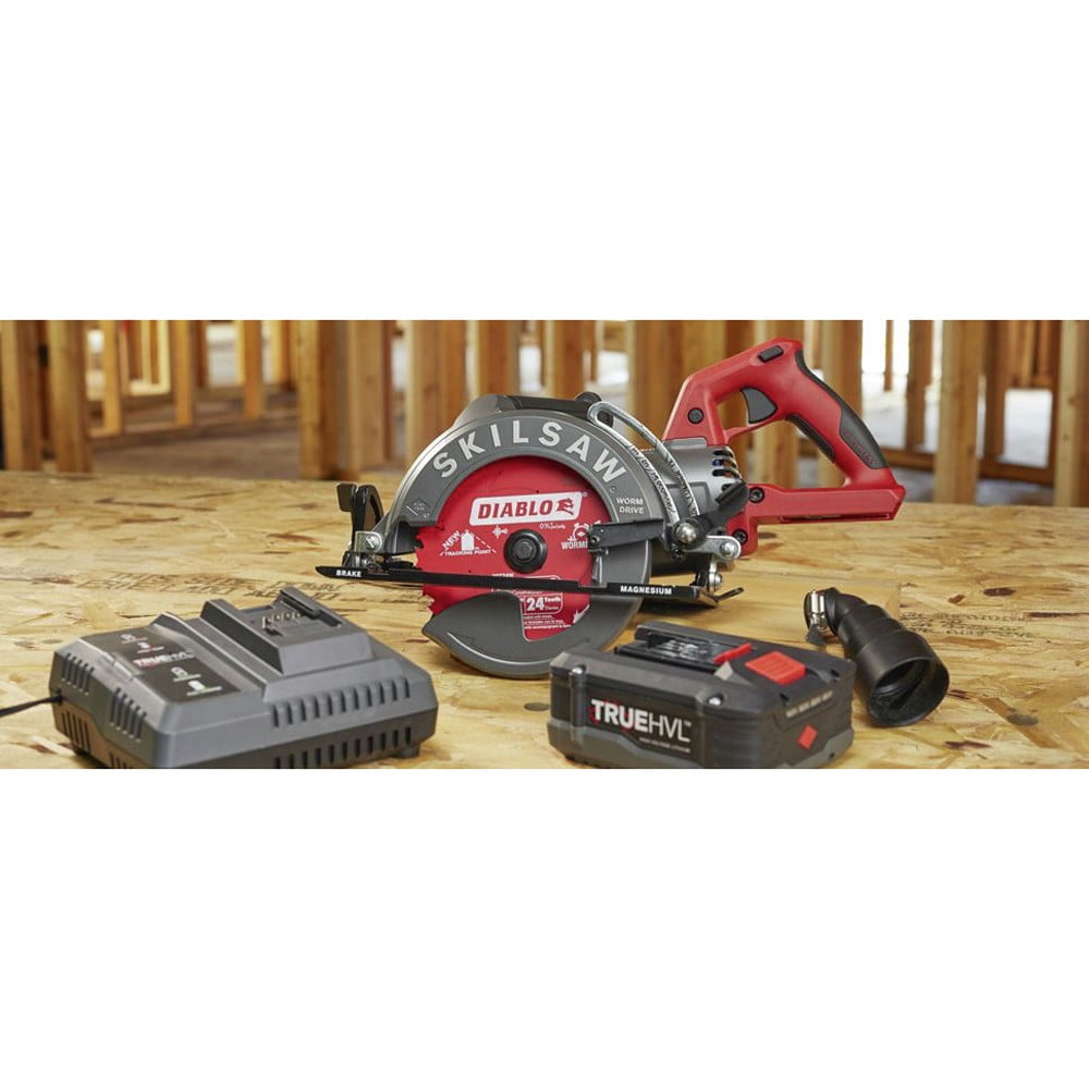 TRUEHVL Worm Drive Lithium-Ion 7-1/4 in 