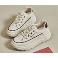 thumbnail image 3 of Women's Fashion Chunky Platform Walking Shoes, Anti-Slip Comfortable Casual Shoes for Running, Walking and Shopping, 3 of 4