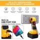 thumbnail image 5 of Luz de Trabajo LED de 40W 4200LM para Dewalt Batería de 20v, Linternas de Mano Reflector Reflectores para Hombre para Reparación de Autos, Acampar, Emergencia, 5 of 8