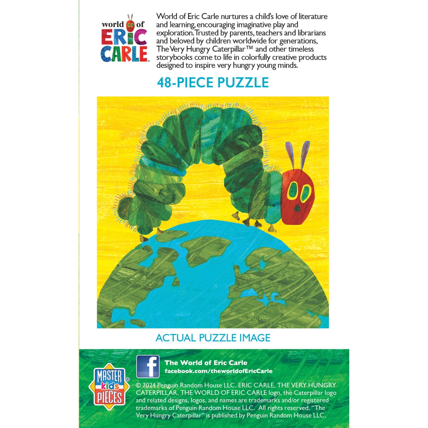 MasterPieces Kids Value Jigsaw Puzzle - Eric Carle - The Very Hungry Caterpillar 48 Pieces