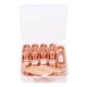 thumbnail image 1 of 66 clips de metal para bolígrafos para estudiantes, resistencia al deslizamiento, prevención de óxido, soporte para bolígrafos para cuadernos, oficina, escuela, oro rosa, 1 of 5