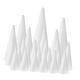 thumbnail image 3 of Conos de espuma Conos de espuma para árboles Decoraciones navideñas para arreglos florales de festivales Estilo D, 3 of 9