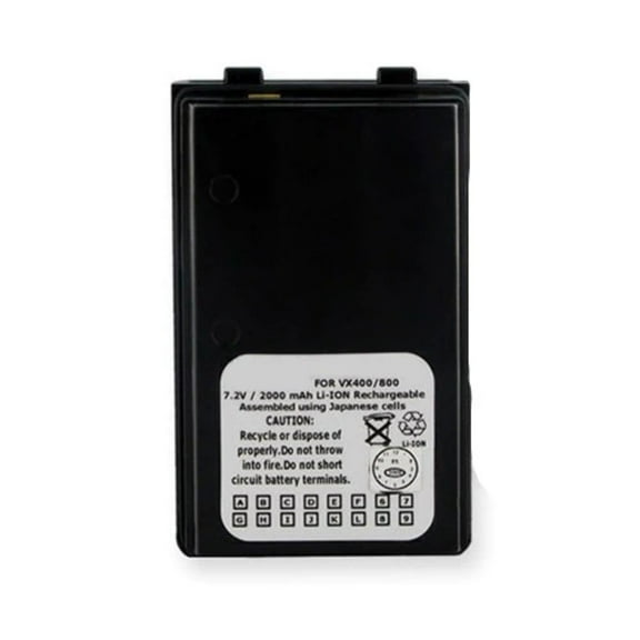 Batteries N Accessories BNA-WB-BLI-FNB62 2-Way Radio Battery - Li-Ion, 7.2V, 2000 mAh, Ultra High Capacity Battery - Replacement for Wilson FNB-V62LI Battery