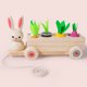 thumbnail image 4 of Fiudx Ofertas flash del día De Juguete De Madera Para Niños Pequeños - Zanahorias De Juguete Para Bebés De 1 Año Forma Y Tamaños De Frutas Juego De Bloques De Rompecabezas De Madera Juegos De Juguete, 4 of 4
