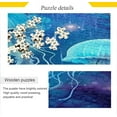 thumbnail image 2 of FREEAMG Glowing Jellyfish 1000 Piece Large Jigsaw Puzzle for Adults - Game Interesting Toys - Hand Made Puzzles Personalized Gift, 2 of 7