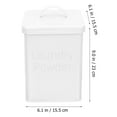 Axio 1 Set Laundry Powder Container Iron Washing Powder Bucket Laundry
