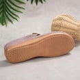 thumbnail image 7 of Caywon Dressy Flat Sandals for Women Comfortable Walking Arch Support Slip on Summer Casual Beach Wide Width Rhinestone Womens flats Slide Sandal Shoes, 7 of 7