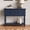 Blue, variant on ZOSQUARE 42" Blue Console Table with 2 Drawers and Cabinets, Farmhouse Entryway Table with Turned Legs and Bottom Shelf, Vintage Sofa Table for Living Room