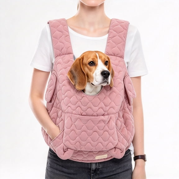 THDFTDT Extra-Large Dog Sling Carrier, Winter Pet Bag with Cotton Lining, Waterproof and Breathable