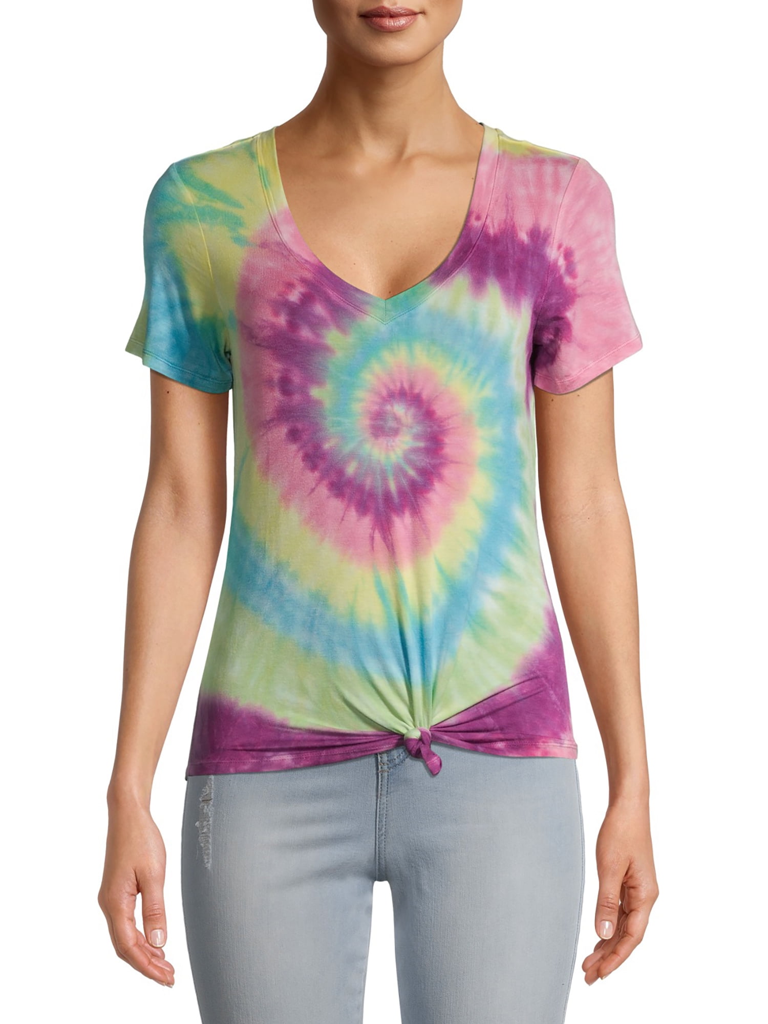 juniors tie dye shirt