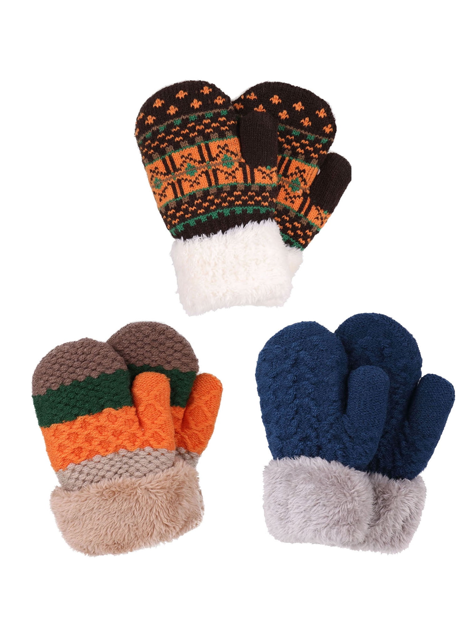 sherpa lined mittens