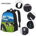 thumbnail image 3 of Balery Grazing Cows Mountain View Mochila Escolar 3 en 1 para Niños - Mochila Resistente con Lonchera Térmica y Estuche - Mochila Escolar para Niños y Niñas, 3 of 7