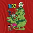 thumbnail image 2 of Teen Titans Go Beast Boy Stack Women's T Shirt, Red, 2X-Large, 2 of 6