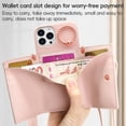 thumbnail image 4 of For Iphone 15 Pro Max Vietao Ring Holder Wallet Pu Phone Case With, iPhone 12 Pro Max, 4 of 10