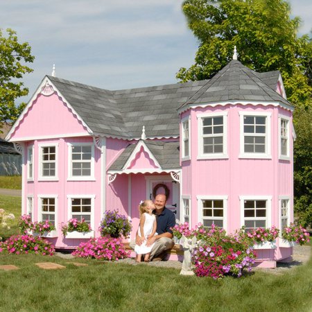 Little Cottage Sara Victorian 8 X 16 Mansion Wood Playhouse