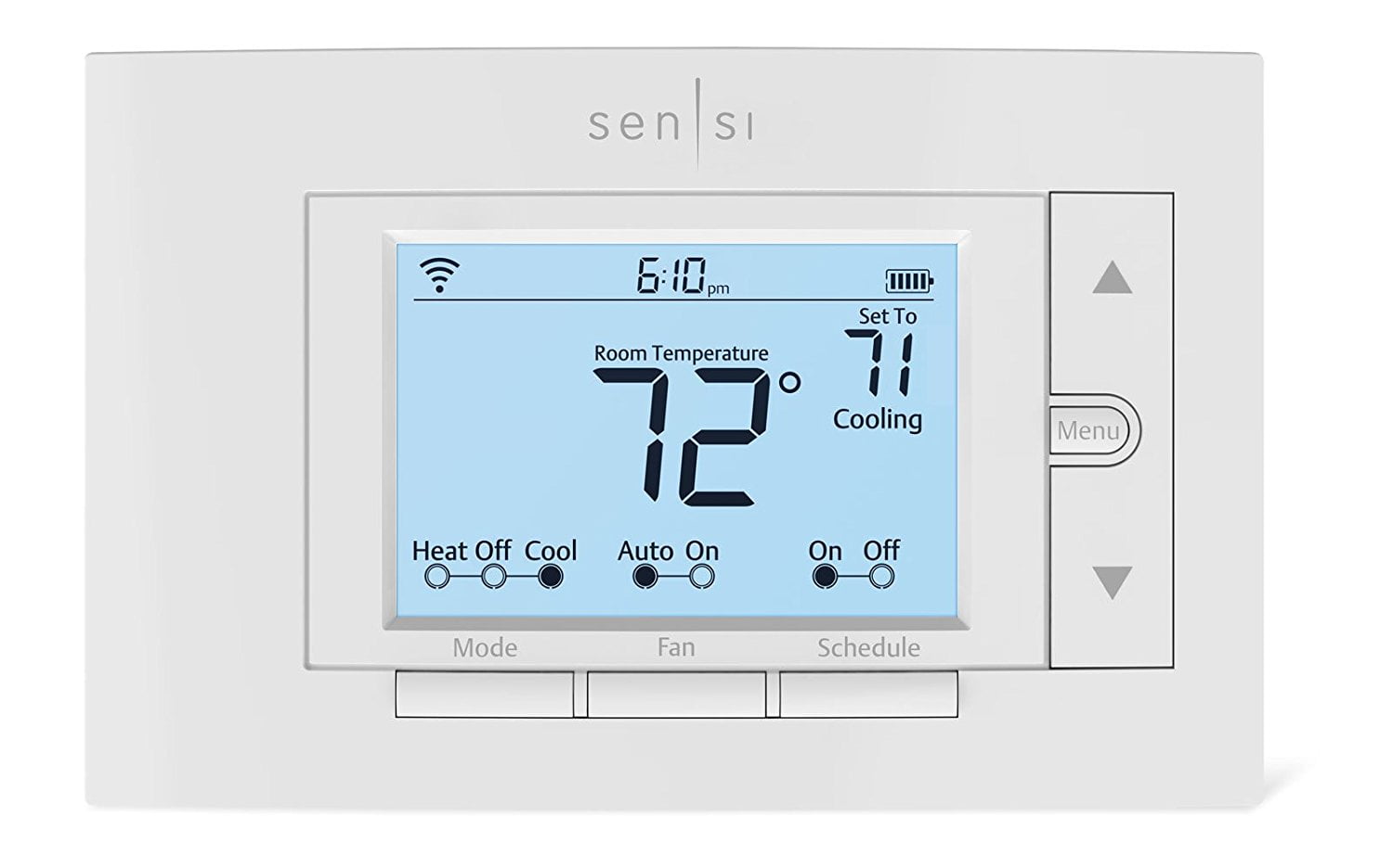 Sensi Smart Programmable Wi-Fi Thermostat-White Sansujyuku sansujyuku.com