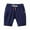 Navy, variant on Hiijoy Toddler Boys Solid Casual Shorts Elastic Waist Breathable Play Shorts, Sizes 2-3T