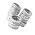 thumbnail image 2 of Bearachild 12 Uds tapas de tarros de boca ancha de tipo dividido tapas de almacenamiento anillos de silicona cubierta de sellado de repuesto, Cocina y Comedor Anillo de plata de 70 mm., 2 of 6