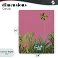 thumbnail image 4 of Stupell Industries Coastal Beverly Hills Pink & Green Canvas Art, 24 x 30, by Amelia Noyes, 4 of 8