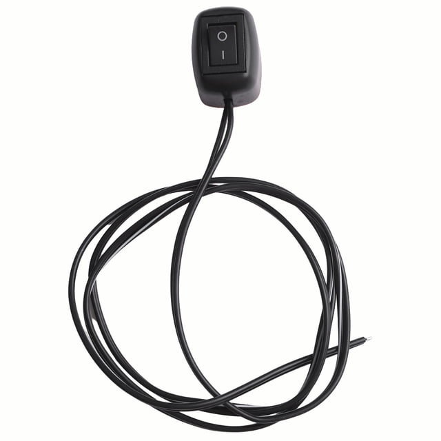 Car Switch Paste Type Toggle Switch with Cable 12V 10A for Fog Ring Drive Lights
