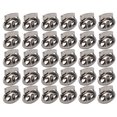 thumbnail image 2 of 30pcs Metal Cord Lock End Toggle, Double Hole Spring Stopper Fastener Slider Toggles End For Drawstring Clothing Shoelaces Backpack Lanyard, 2 of 8