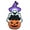 A003- C, variant on Relaxation Toys Silicone Push Bubble Pumpkin Ghost 1 Pack for Halloween Party Favors Trick Or Treat Classroom Treats