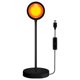 thumbnail image 1 of Sunset Atmospheres Lámpara 360 ° Ajustable Sunset Proyección Luz USB Romántico LED Luz nocturna para Selfie / Living, 1 of 8