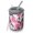 Pink Camo Classic, variant on 12oz Coffee Tumblers Gray Camo Shark Silhouette Pattern Stainless Steel Vacuum Insulated Travel Tumbler Coffee Cups Mug with Lid and Straw with Cleaning Brush for Cold & Hot Drinks