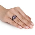 thumbnail image 4 of Everly Women's Amethyst Sterling Silver Ring, 4 of 6